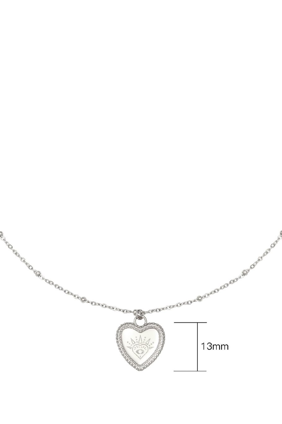 Kette I See Love Silber Edelstahl Bild4